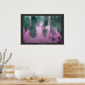 Poster Réflexion En Violet (Cuisine)