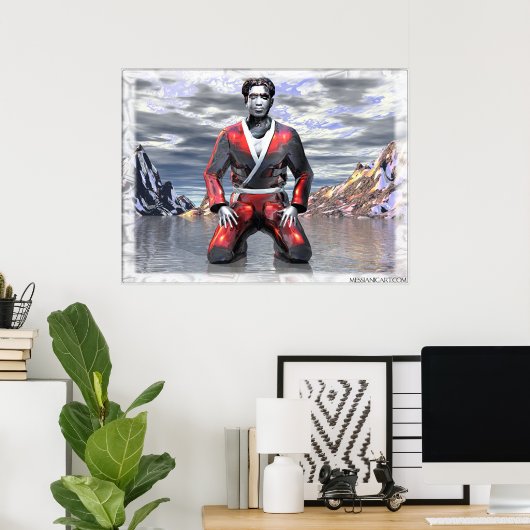 Poster Réflexion interne (Bureau à domicile)