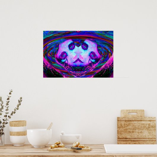 Poster Réflexion miroir (Cuisine)