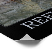 Poster Réflexion Rock Wall Water 1 Inspiration (Coin)