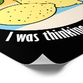 Poster Réflexion sur Citrus Citrus Lemon (Coin)