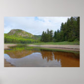 Poster Réflexion sur la tête à Sand Beach (Devant)