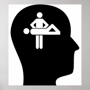 Poster Réflexion sur le massage