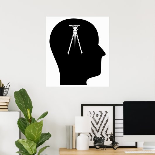 Poster Réflexion sur l'enquête (Bureau à domicile)