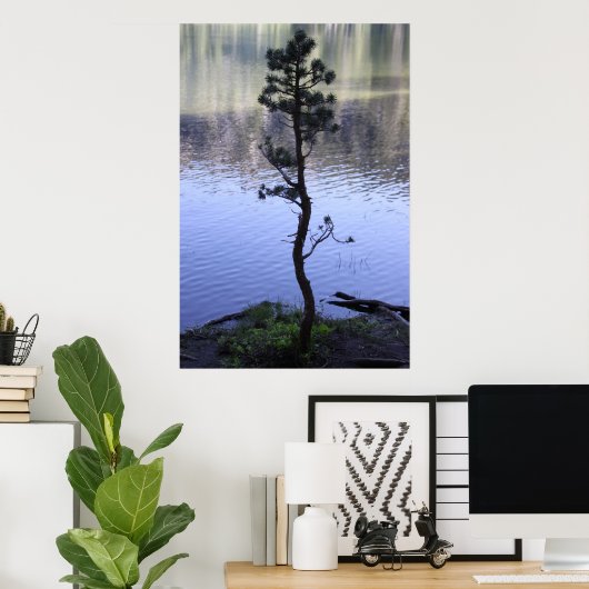 Poster Réflexions - Arbre (Bureau à domicile)