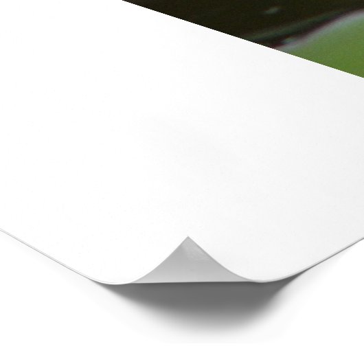 Poster Réflexions bleues (Coin)