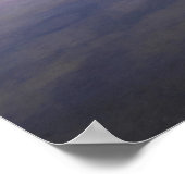 Poster Réflexions bleues (Coin)