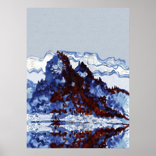 Poster Réflexions chinoises (Devant)