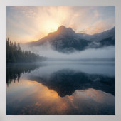 Poster Réflexions d'Aube Dorée (Devant)