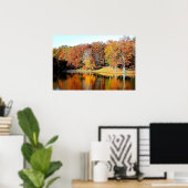 Poster Réflexions d'automne (Bureau à domicile)