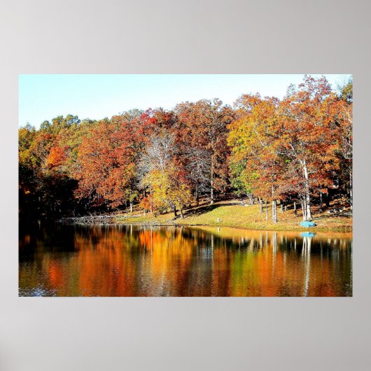 Poster Réflexions d'automne (Devant)