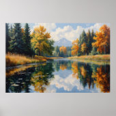 Poster Réflexions d'automne (Devant)