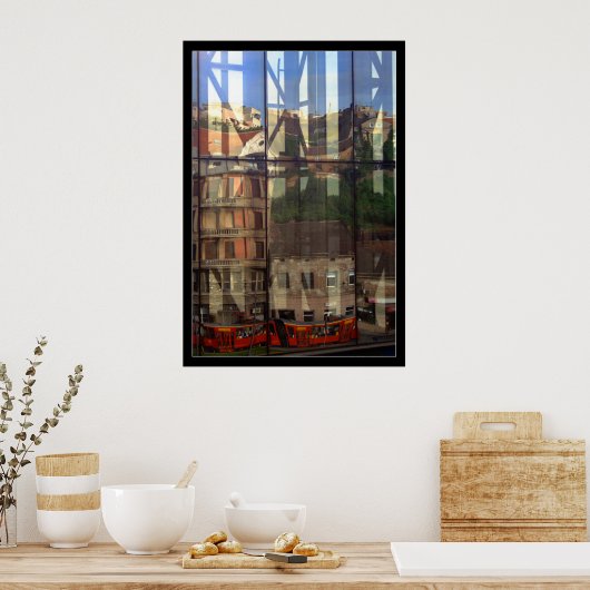 Poster Réflexions de Belgrade 1 (Cuisine)