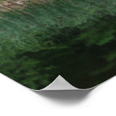 Poster Réflexions De Cattail Dans L'Effet De Pond Orton (Coin)