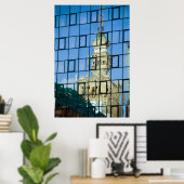 Poster Réflexions de construction (Bureau à domicile)