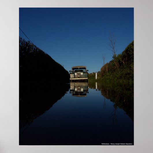 Poster Réflexions de Henry Joseph Siebert-Saunders (Devant)