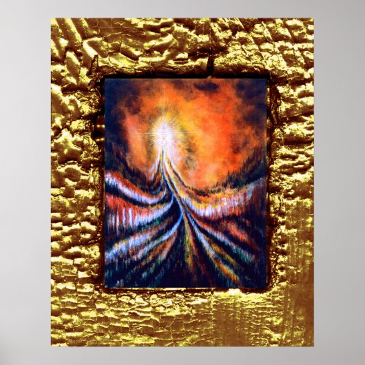 Poster Réflexions de la lumière (Devant)