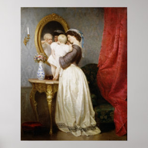 Poster Réflexions de l'amour maternel