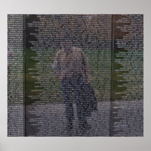 Poster Réflexions des frères tombés au mur