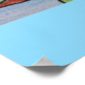 Poster Réflexions des nappes d'eau (Coin)