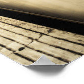 Poster Réflexions des trains urbains Plateforme urbaine m (Coin)