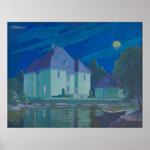 Poster Réflexions en Normandie - Kulhanek (1971)