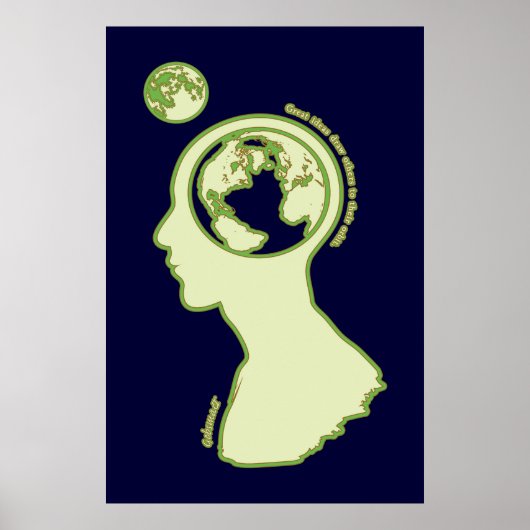 Poster Réflexions en orbite (Devant)