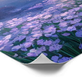 Poster Réflexions lumineuses du lac Purple (Coin)