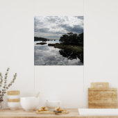 Poster Réflexions miroir, île Sarah, Tasmanie (Cuisine)