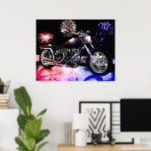 Poster réflexions sur la liberté (Bureau à domicile)