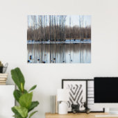 Poster Réflexions sur la réflexion (Bureau à domicile)