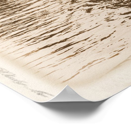 Poster Réflexions sur l'affiche de Big Ben (Coin)