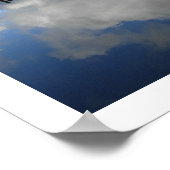 Poster Réflexions sur l'affiche de Derwentwater (Coin)