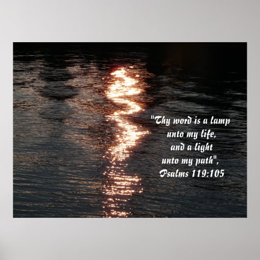 Poster Réflexions sur l'eau/l'écriture (Devant)