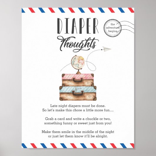 Poster Réflexions sur les couches tard dans la nuit Activ (Devant)