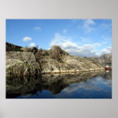Poster Réflexions sur les fjords 1 (Devant)