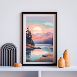 Poster Réflexions sur les prés d'or