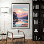 Poster Réflexions sur les prés d'or