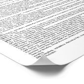 Poster Reflexologie du pied et Acupuncture Point (Coin)