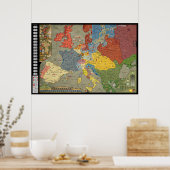 Poster Refonte de la carte de jeu Grand Siècle (version a (Cuisine)