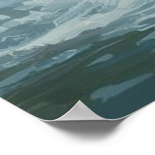 Poster Refreshing Under a Waterfall (Coin)