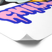 Poster refroidir le pingouin (Coin)