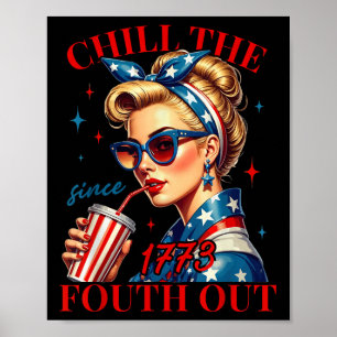 Poster Refroidir le quatrième depuis 1776 Liberté américa