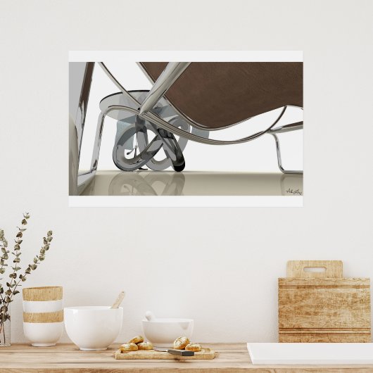 Poster Refroidissement des réflexions (Cuisine)