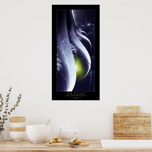 Poster Refuge (Cuisine)
