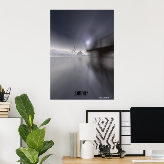 POSTER RÉFUGIÉ (Bureau à domicile)