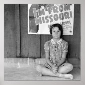 Poster Réfugié - 1939. (Devant)