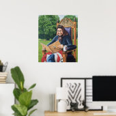 Poster Réfugié d'Angleterre 1975 (Bureau à domicile)