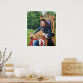 Poster Réfugié d'Angleterre 1975 (Cuisine)