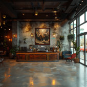 Poster Refugio Cósmico de Aves